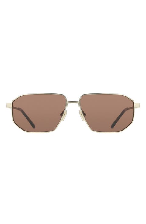 59mm Aviator Sunglasses
