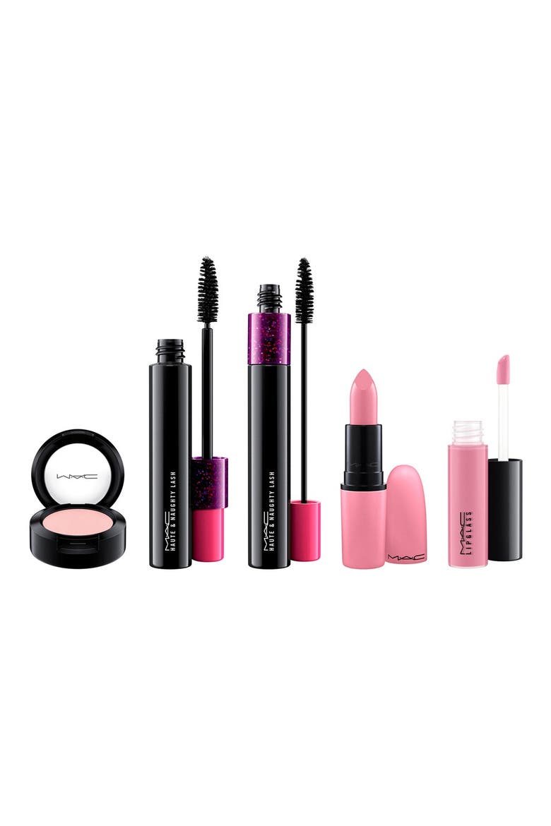MAC 'Look in a Box - Fun and Flirty' Pink Lip & Eye Kit, Alternate, color, NO COLOR