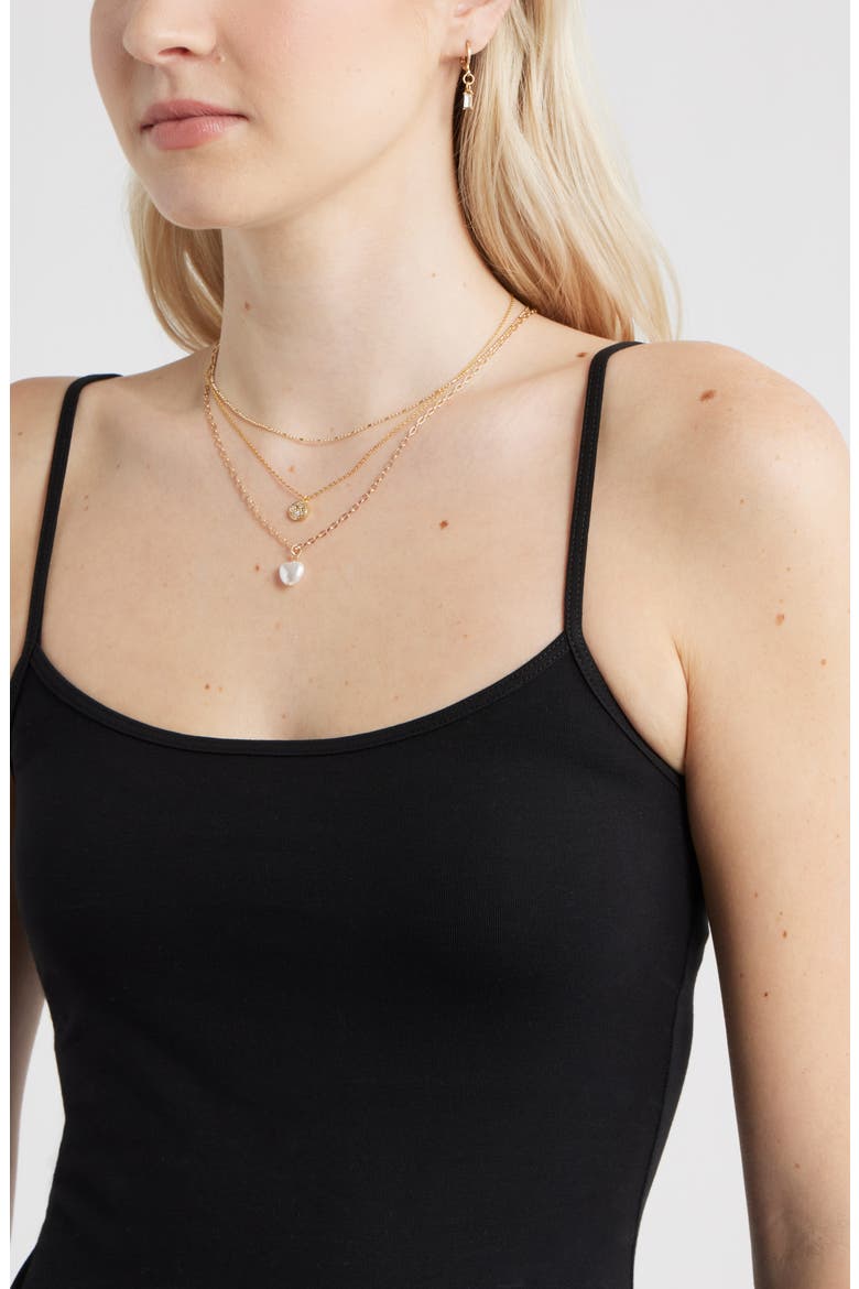Core Stretch Cotton Camisole, Alternate, color, BLACK