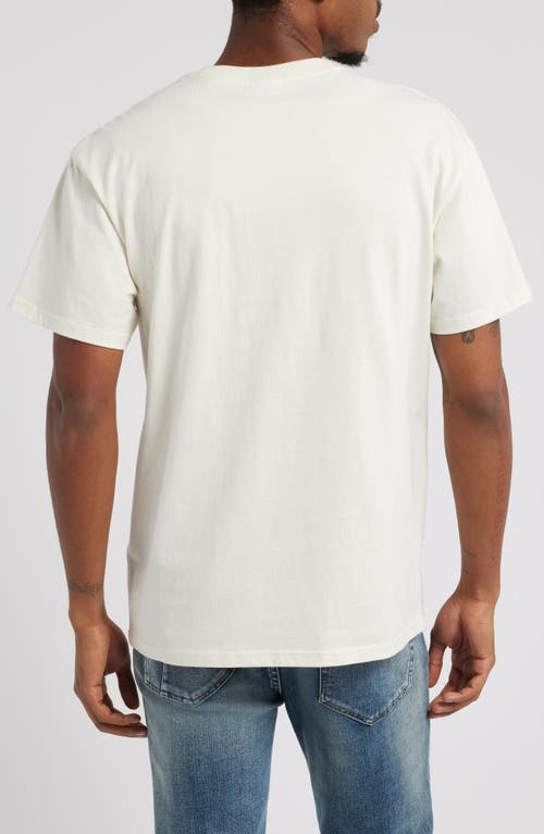 Billionaire Boys Club Helmet Head Embroidered Cotton Graphic T-shirt In Whisper White