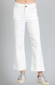 APNY Wide Leg Ankle Jeans