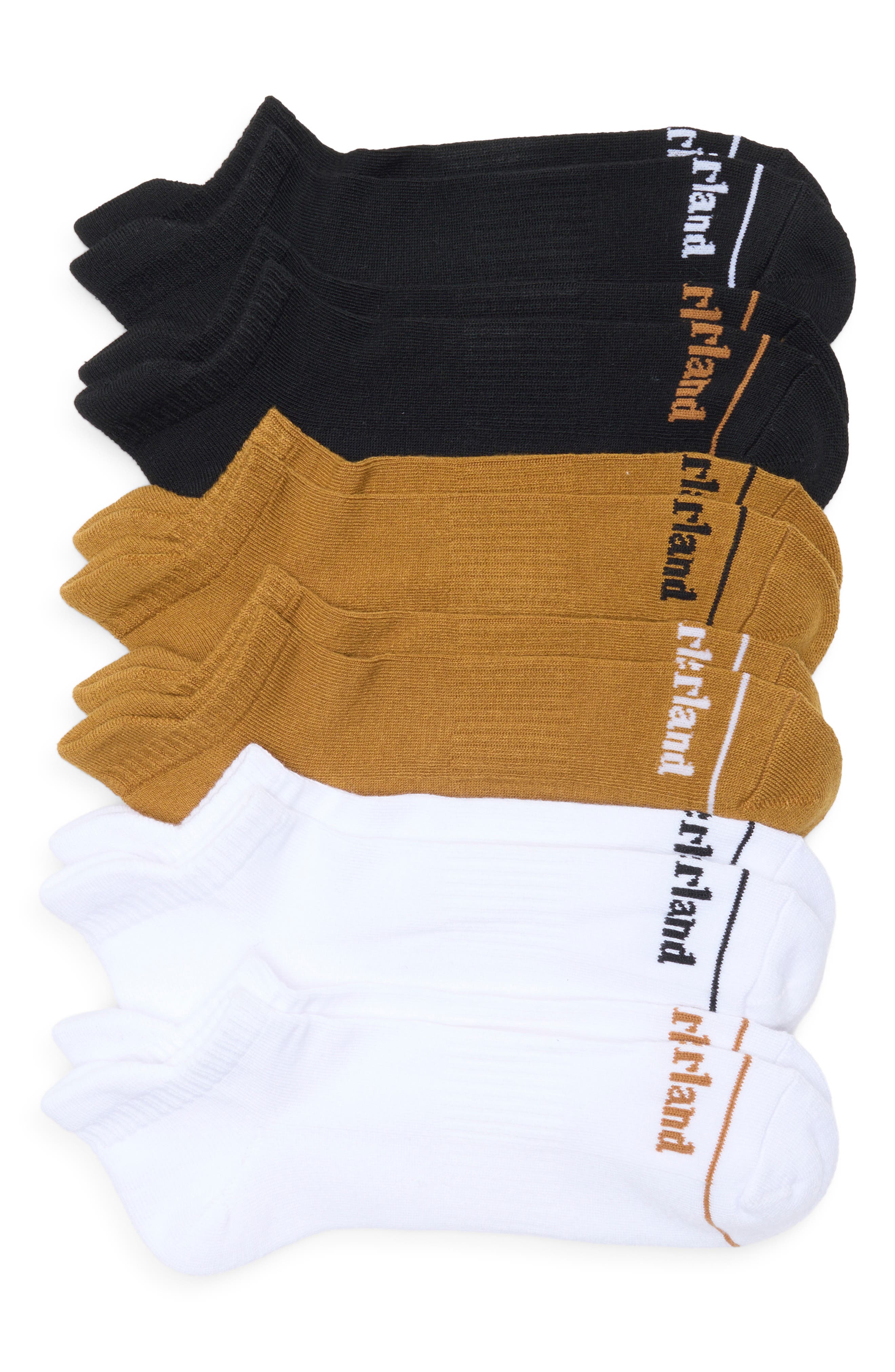 Timberland 6-Pack No Show Socks