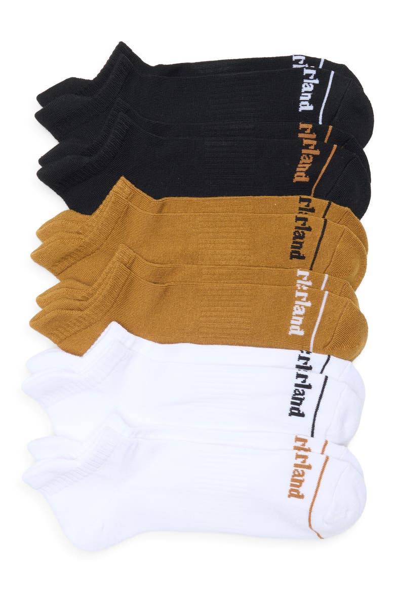 6-Pack No Show Socks, Main, color, WHEAT MULTI