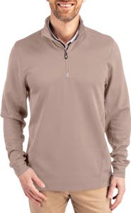 Cutter & Buck Traverse Stretch Quarter Zip Pullover