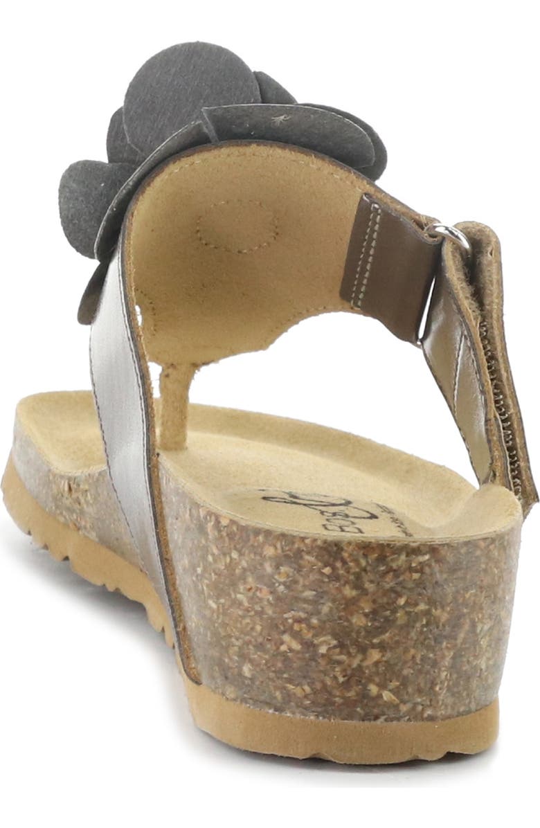 Bos. & Co. Laria Platform Wedge Flip Flop, Alternate, color,