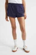 Sporty & Rich Crown Tennis Embroidered Roller Shorts