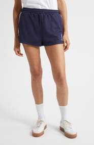 Sporty & Rich Crown Tennis Embroidered Roller Shorts