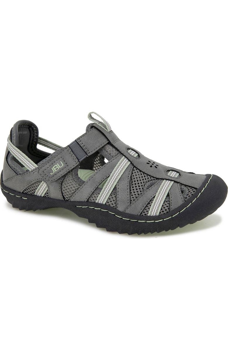 JBU Regional Water Ready Sneaker - Regular & Wide Width Available, Main, color, Dark Grey/ Pale Moss