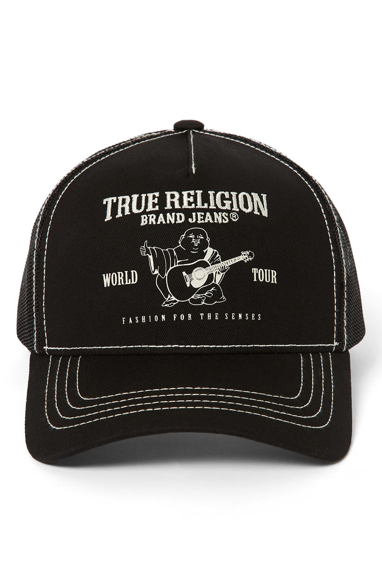 True Religion Buddha Logo Trucker Hat (Men) | Nordstromrack