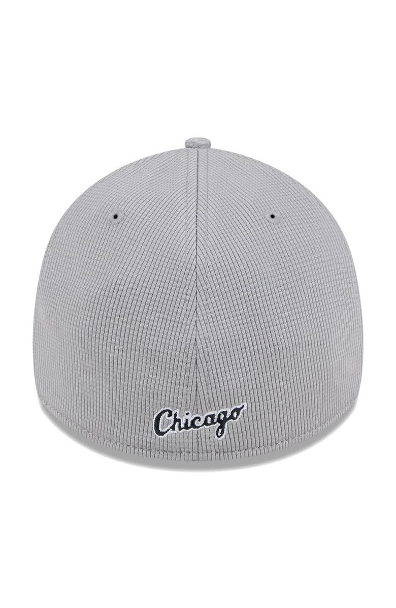 New Era Men's New Era Gray Chicago White Sox Active Pivot 39THIRTY Flex Hat, Alternate, color, Gray