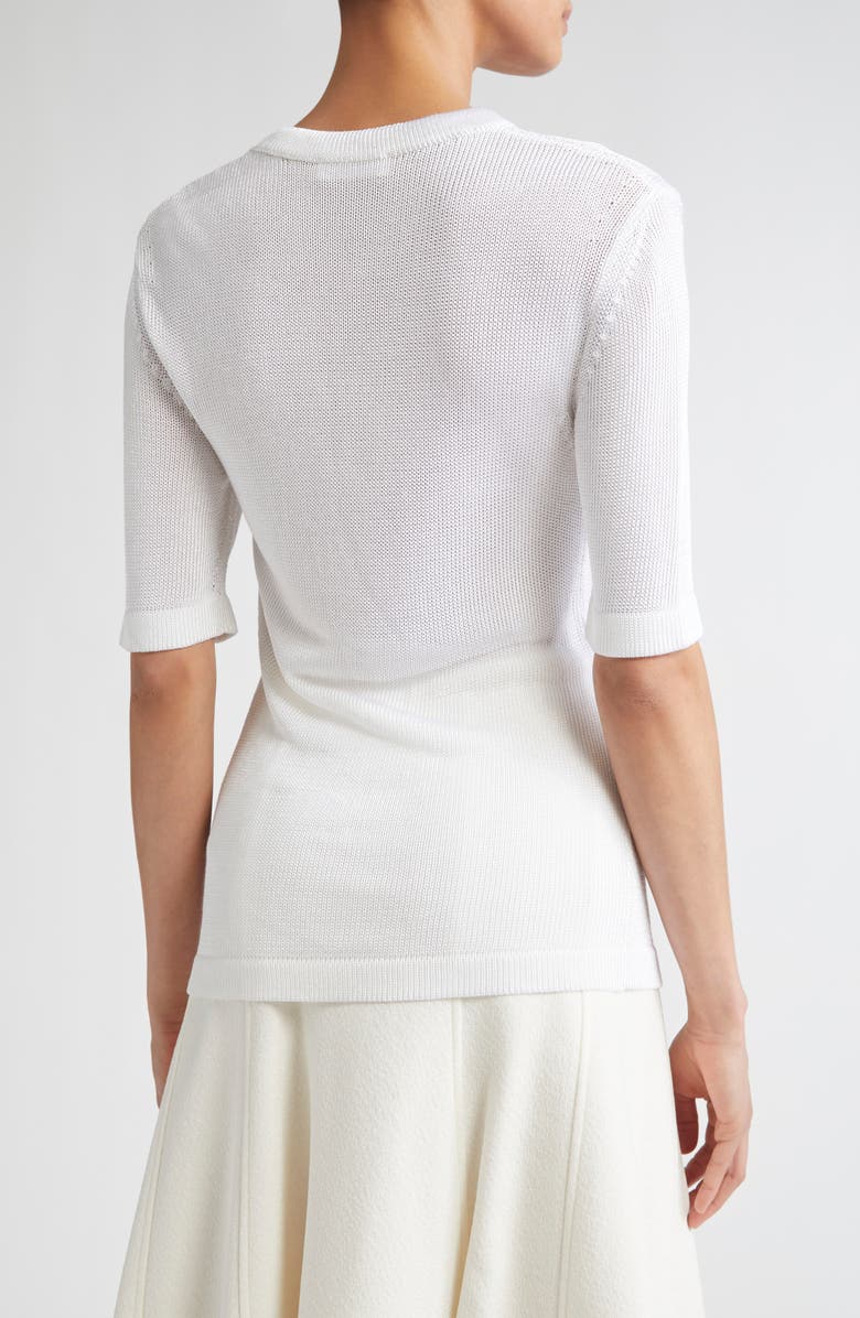 Jil Sander Crochet Detail Sweater, Alternate, color, 