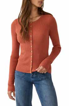 Milo Rib Organic Cotton & Cashmere Cardigan