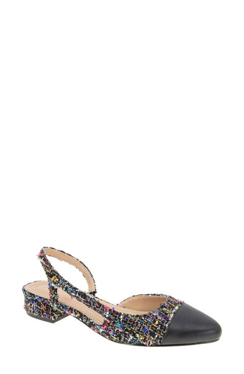 Tillie Slingback Cap Toe Pump (Women)