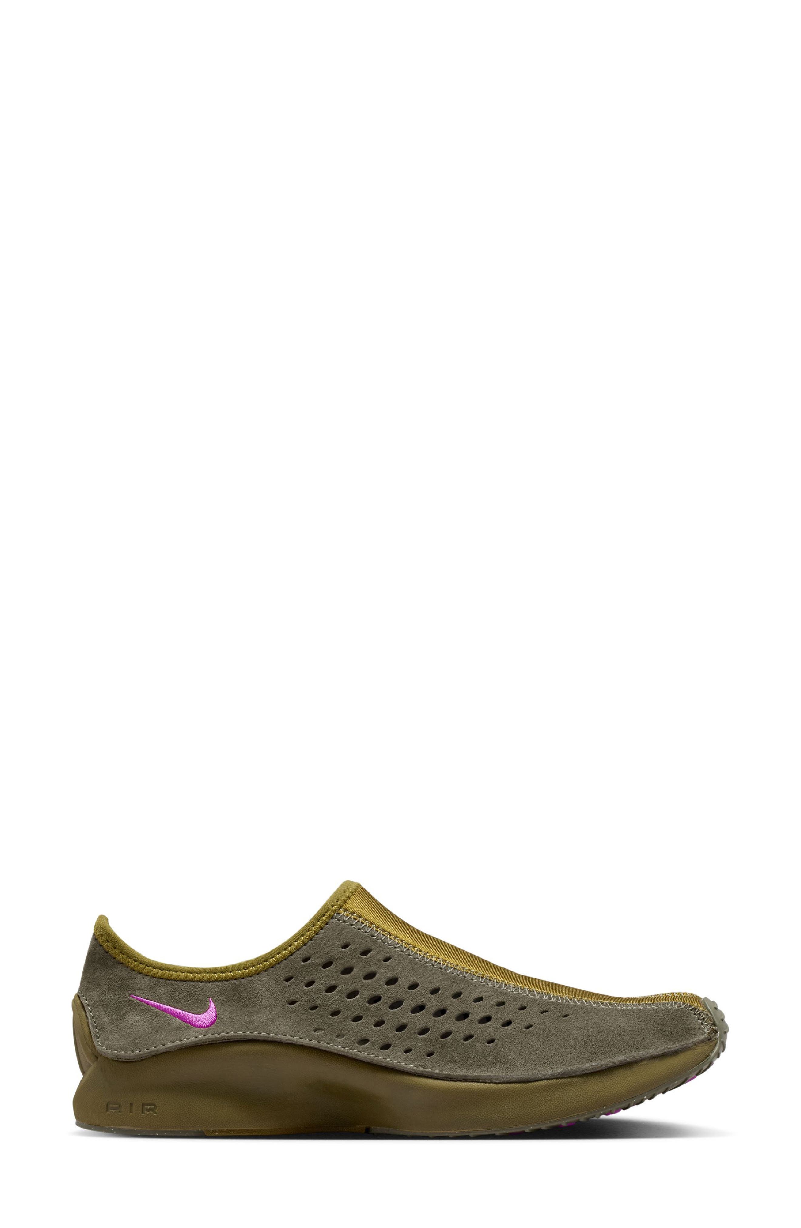 Air Superfly Moc Sneaker, Alternate, color, MEDIUM OLIVE/ VIVID PURPLE