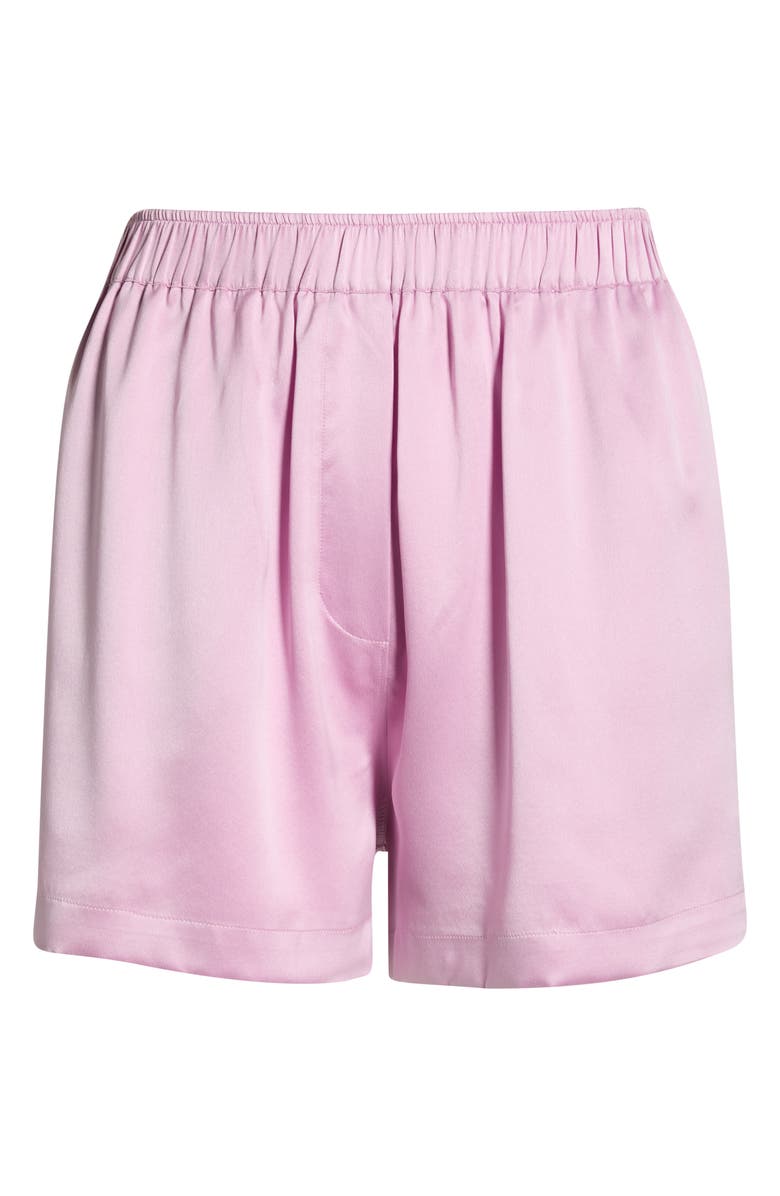 Lunya Side Stripe Silk Pajama Shorts, Alternate, color, 