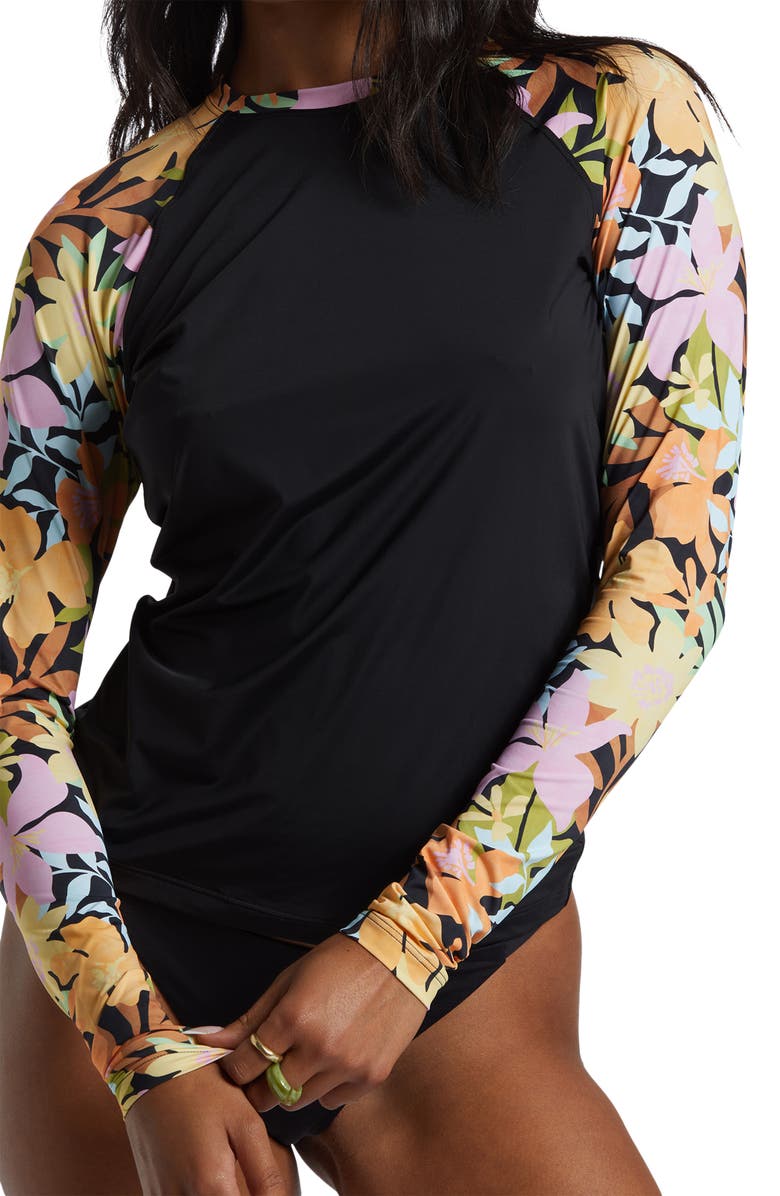 Billabong Mas Aloha Long Sleeve Rashguard, Alternate, color, 