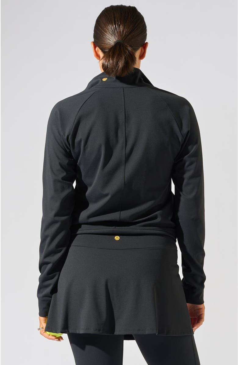 Bobbe Active Club 1/4 Zip Pullover, Alternate, color, Black