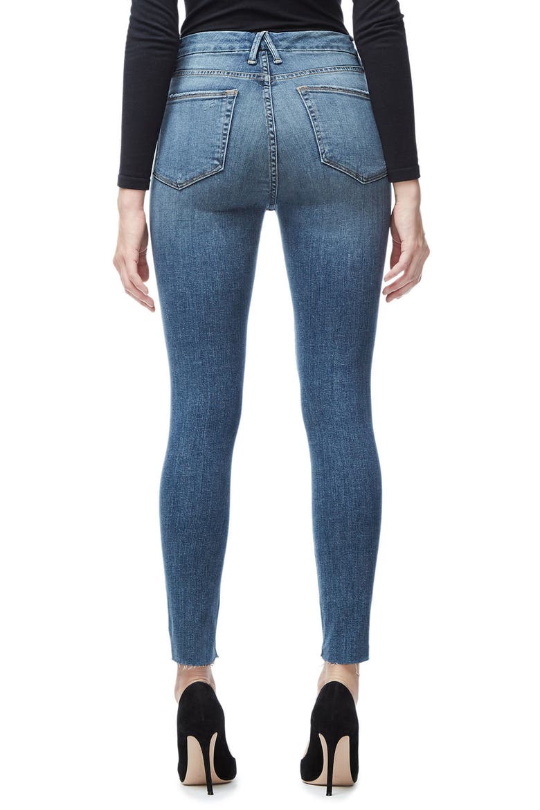 Good Waist Crop Skinny Jeans, Alternate, color, BLUE026