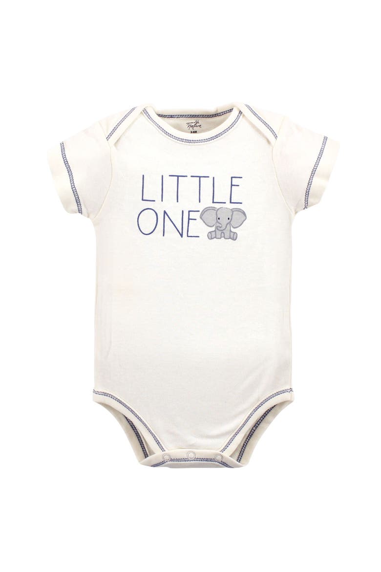 Organic Cotton Infant One-Pieces, Alternate, color, Elephant