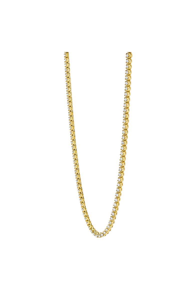 LuvMyJewelry LMJ 14K Yellow Gold Diamond Tennis Chain - 4.64 Carats, Alternate, color, 14K Yellow Gold