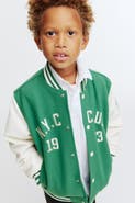 H&M Motif-detail baseball jacket