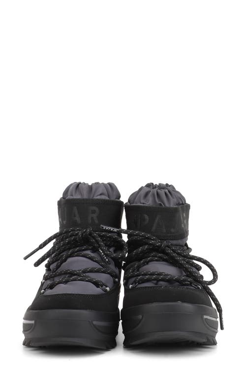 Pajar Galaxy Mini Waterproof Platform Ankle Bootie In Black