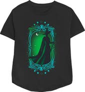 Wicked Women's Wicked Elphaba Silhouette Frame Graphic T-Shirt