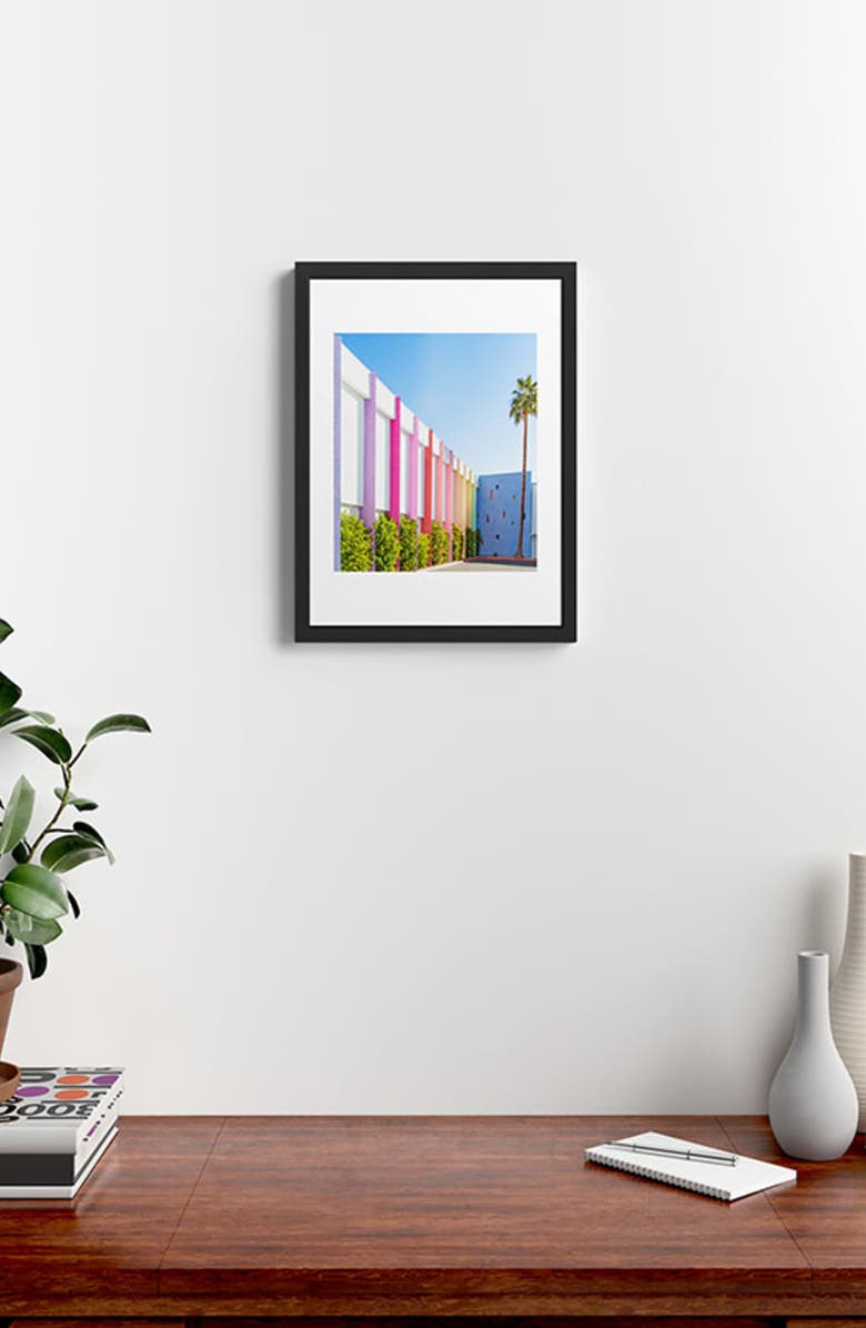 Deny Designs Hue Framed Art Print, Alternate, color, Blue