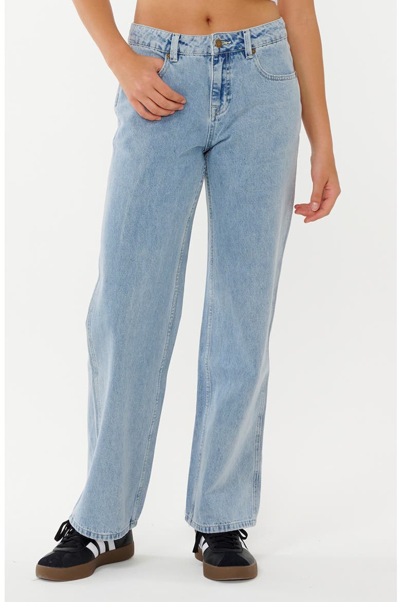 Aggie Low Rise Relaxed Fit Jeans, Main, color, VINTAGE BLUE
