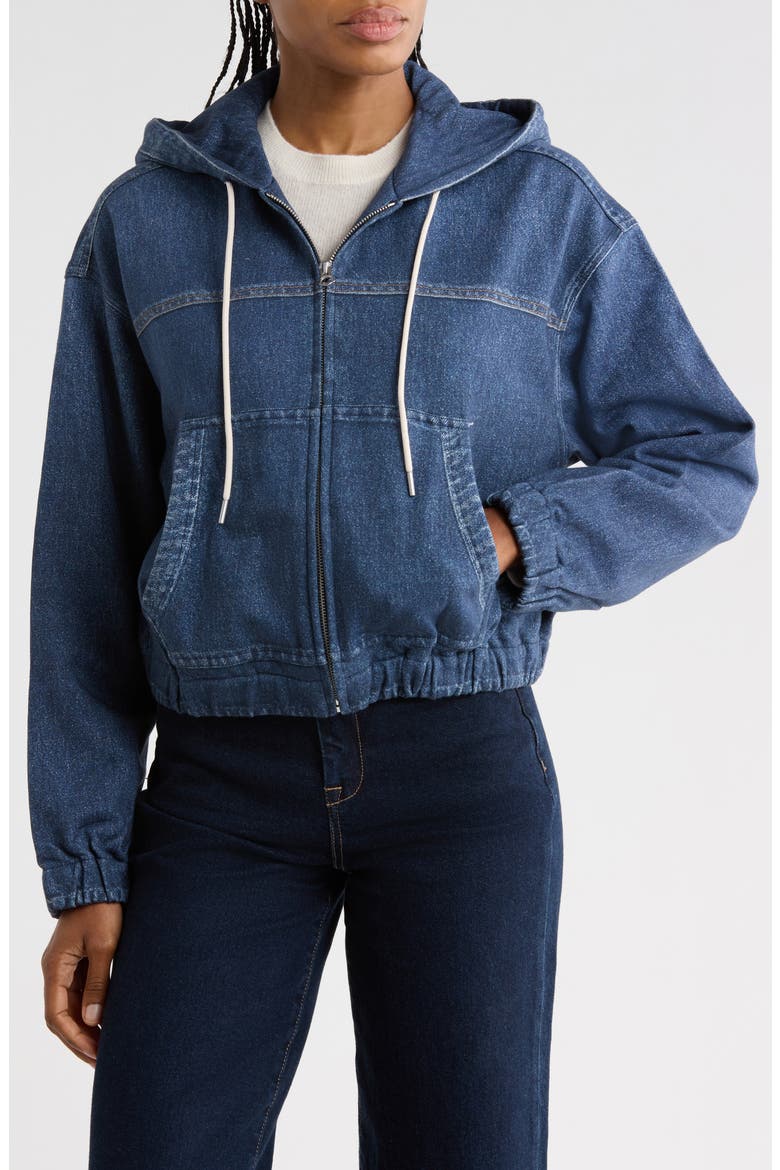 rb Miramar Davina Zip Hoodie, Main, color, PETRA
