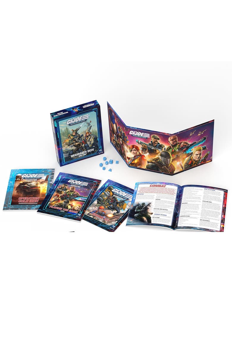 G.I. Joe Roleplaying Game Beginner Box, Alternate, color, Multicolored
