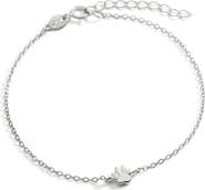 Mint & Lily Tiny Pawprint Bracelet