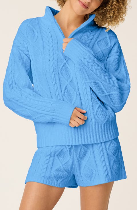 Cozy Chenille Cable Knit Pullover