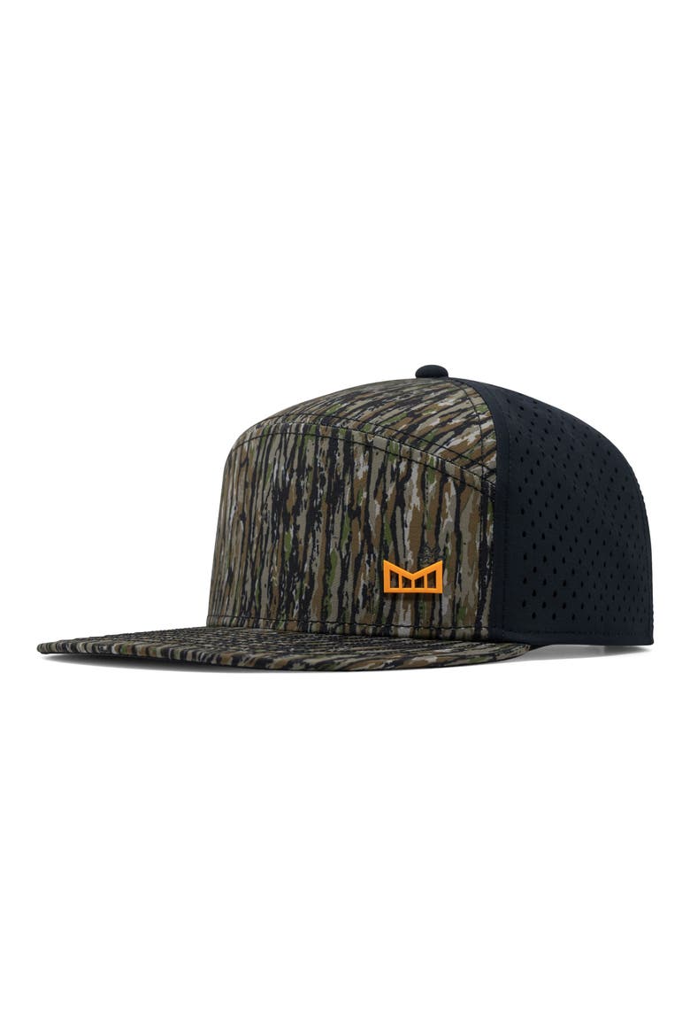 x Realtree Trenches Icon Hydro Performance Snapback Hat, Main, color, FOREST