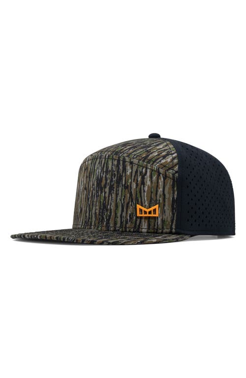 Melin Trenches Icon Hydro Performance Snapback Hat In Forest