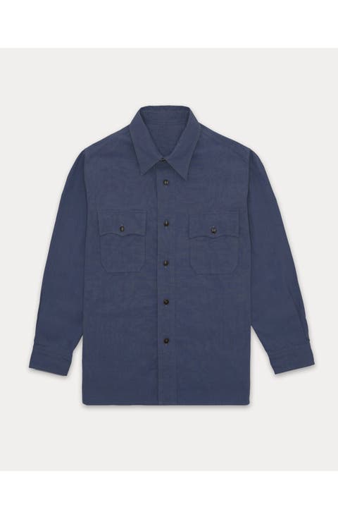 CPO 2.0 Cotton Overshirt with Corozo Buttons
