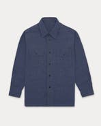 Fortela CPO 2.0 Cotton Overshirt with Corozo Buttons