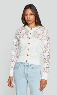 Generation Love Erin 3D Butterfly Lace Cardigan