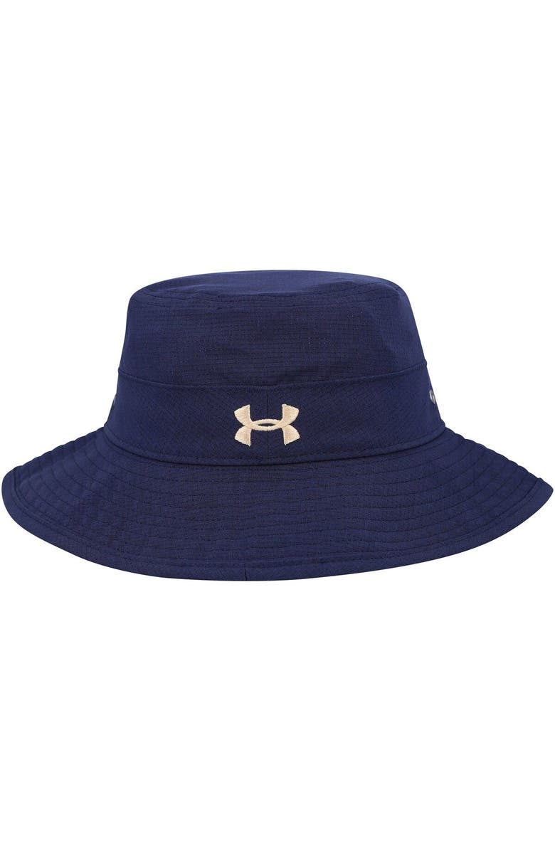 Under Armour Men's Under Armour Navy Navy Midshipmen Airvent Performance Boonie Hat, Alternate, color, 