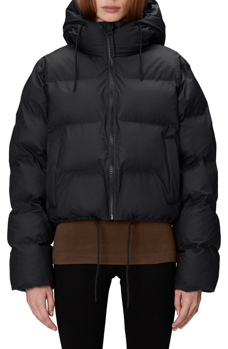 Rains Alta Windproof & Waterproof Insulated Puffer Coat, Main, color, 