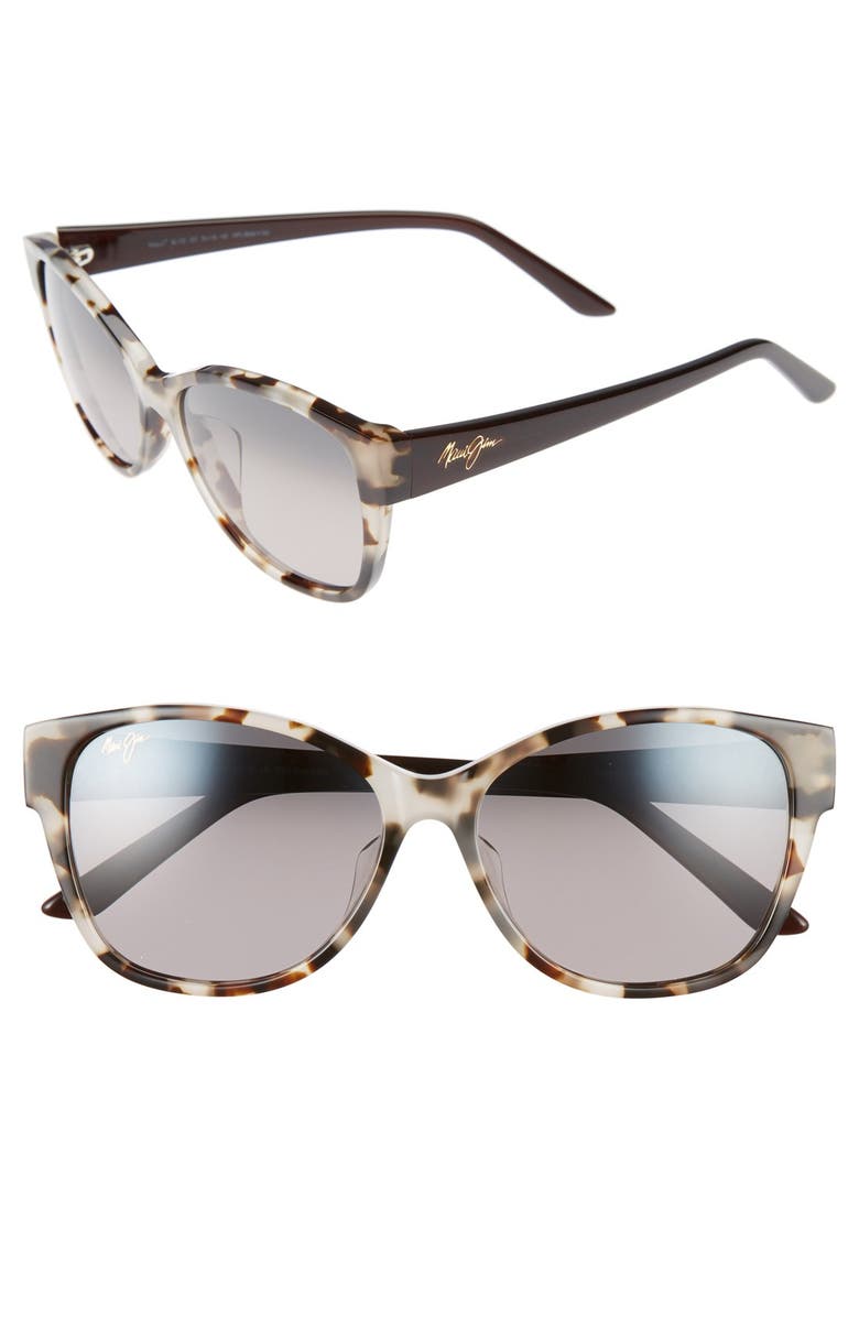 Maui Jim Summer Time 54mm PolarizedPlus2<sup>®</sup> Cat Eye Sunglasses, Main, color,