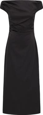 Ever New Nicole One-Shoulder Cotton Dress