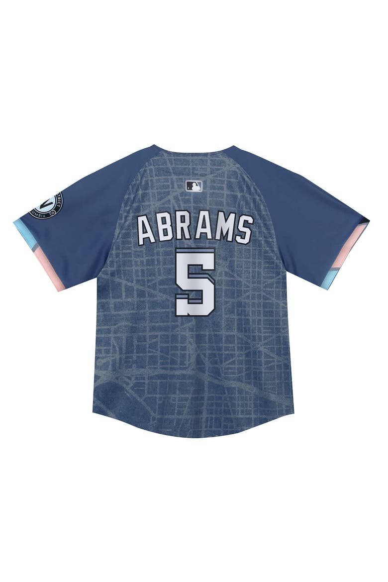 Toddler Nike CJ Abrams Blue Washington Nationals City Connect 2025 Limited Jersey, Alternate, color, Blue