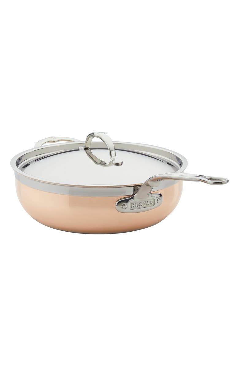 Hestan CopperBond 5-Quart Essential Pan with Lid, Alternate, color,