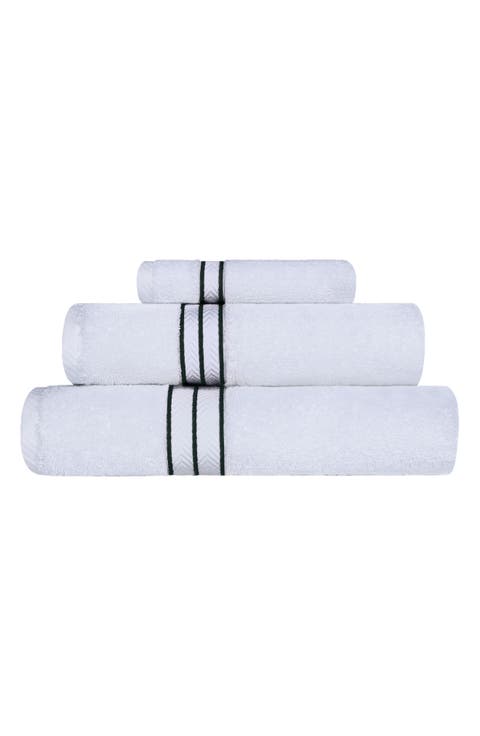 3-Piece Turkish Cotton Towel Set