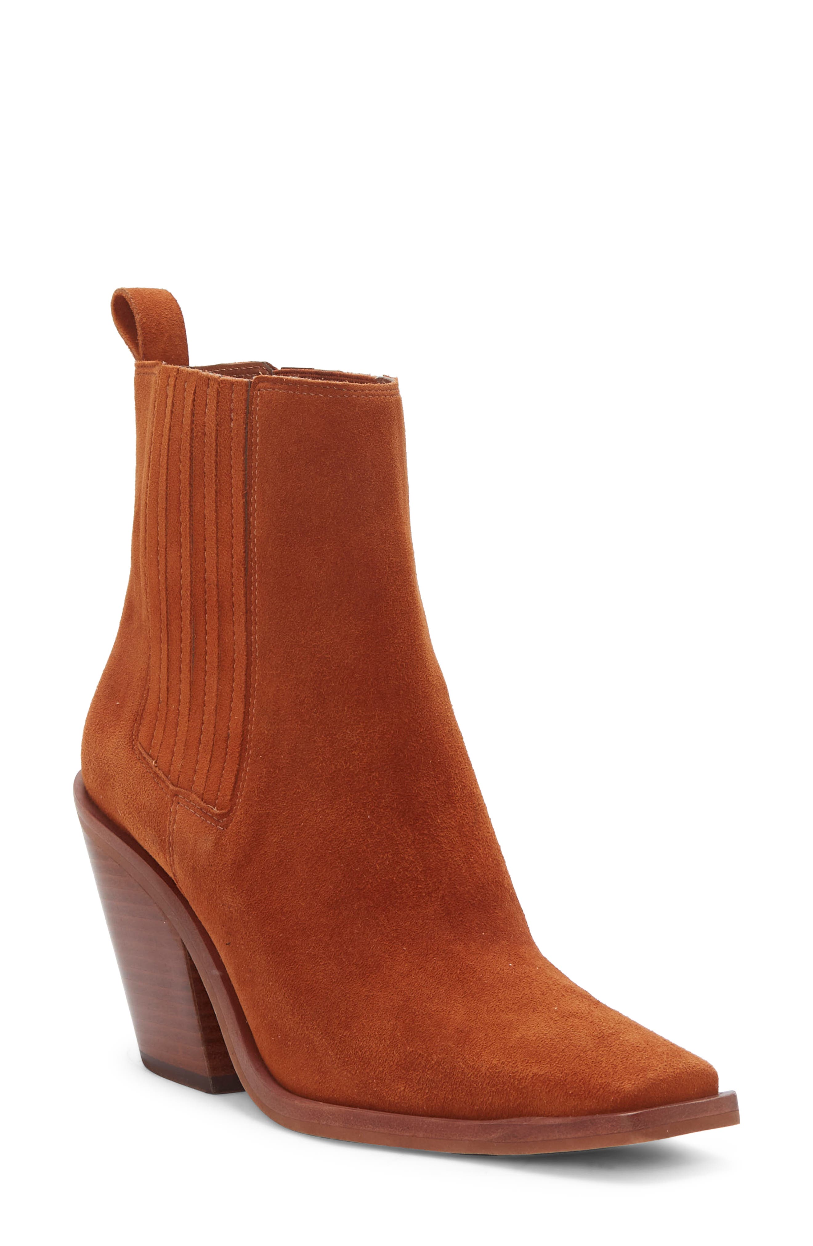 Ackella Bootie, Main, color, WARM CARAMEL