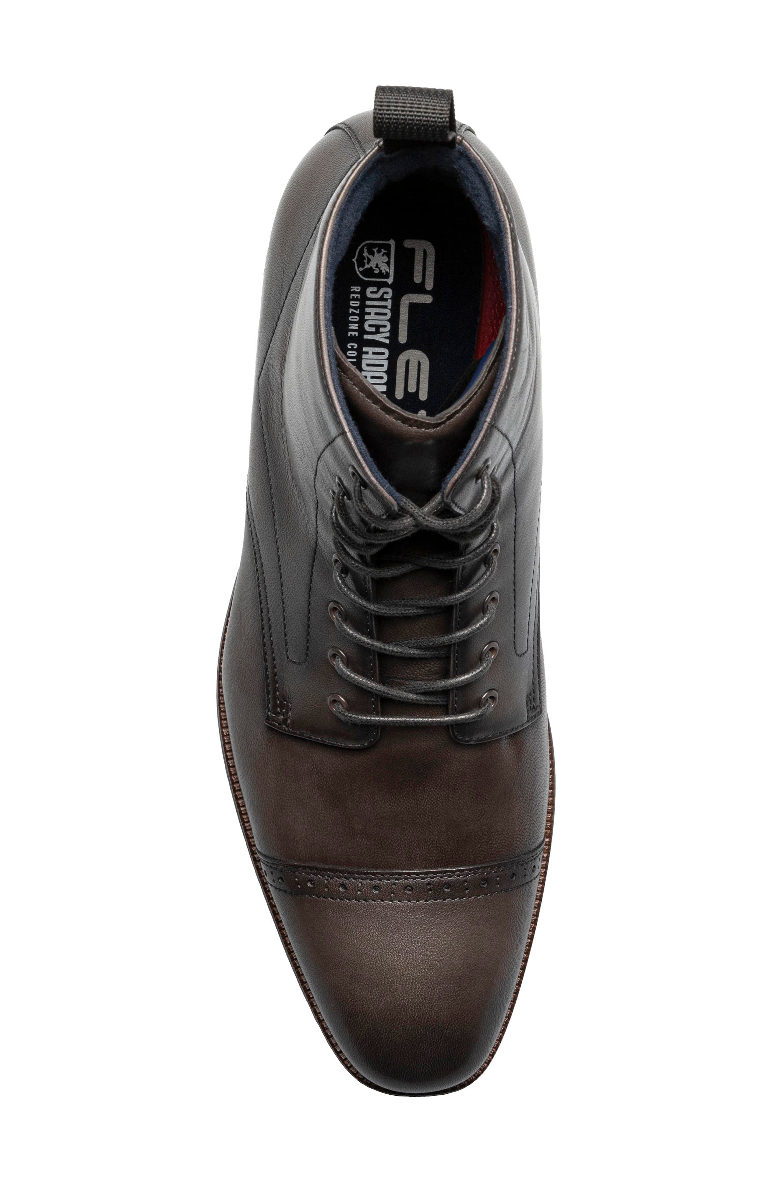 Henry Cap Toe Boot, Alternate, color, GRAY