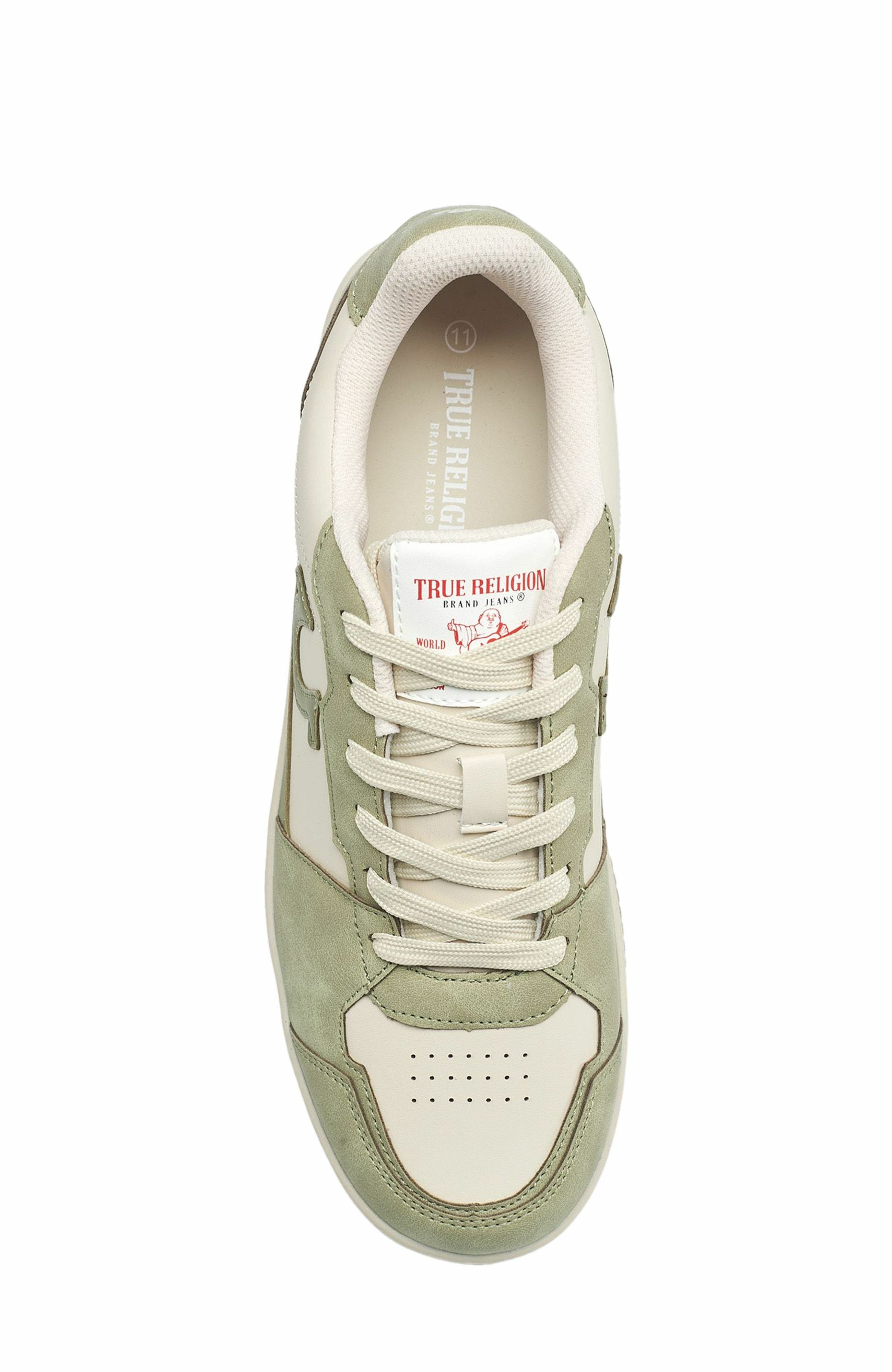 True Religion Men
s Arthur Court Sneaker, Alternate, color, Olive