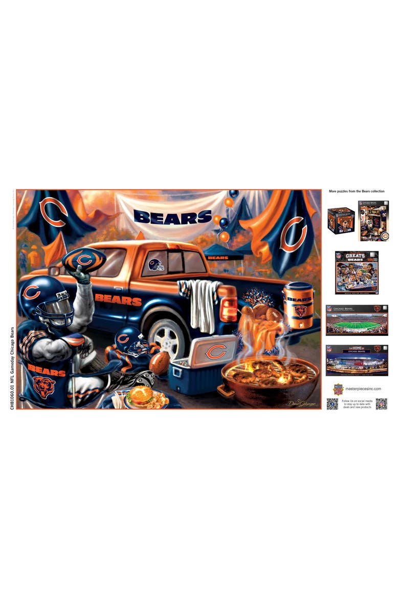 Chicago Bears Gameday 1000 Piece Puzzle, Alternate, color, Multicolor