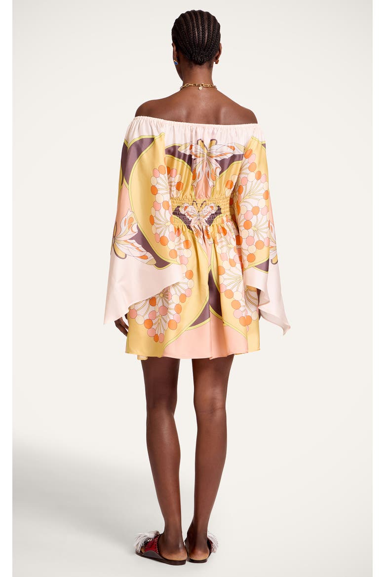 Sienna Mini Dress Placée, Alternate, color, Florette Placée Pale Pink